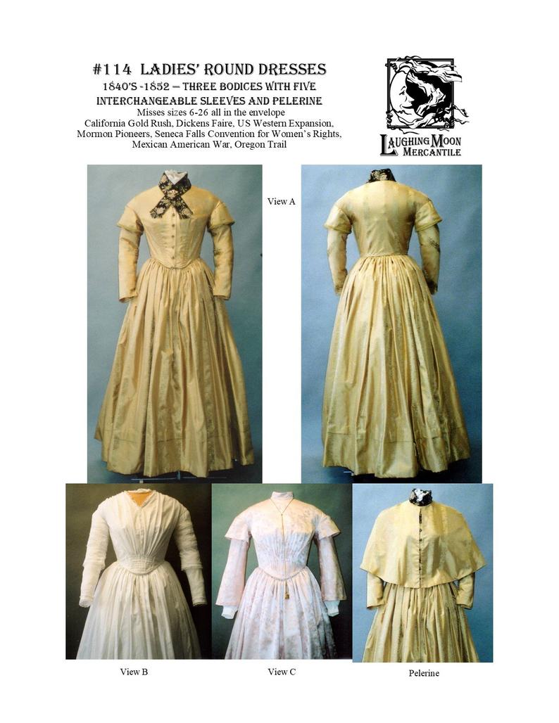 1840s
              dress